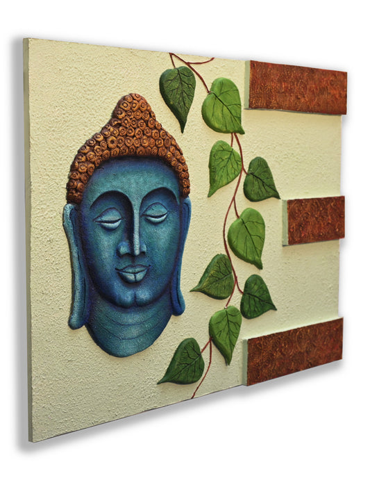 3D Lord Buddha Painting | Wall Decoration | Wall Hanging Decor