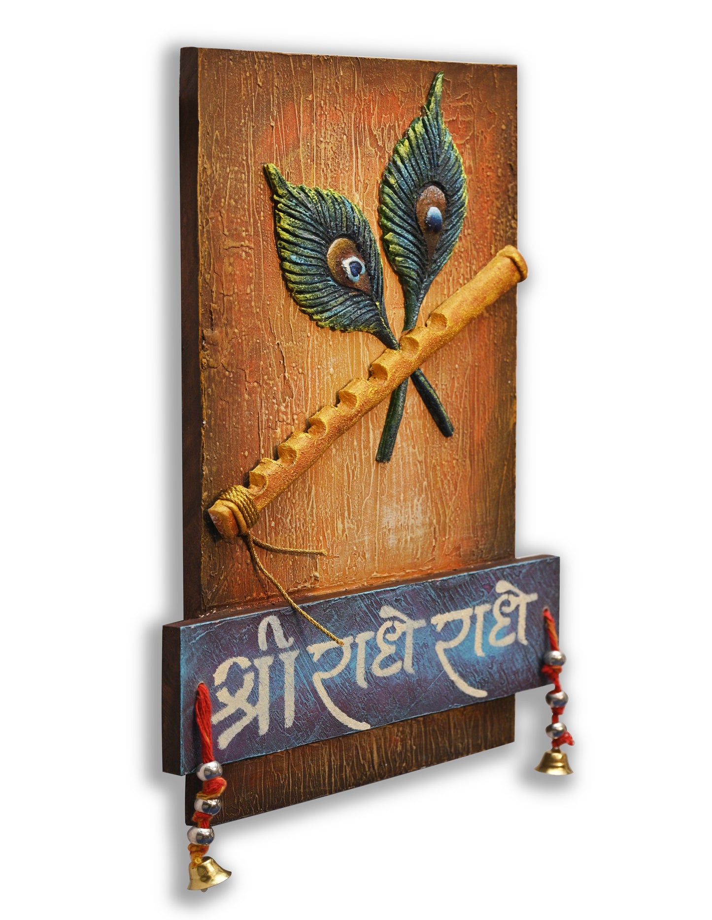 3D Krishna Flute| Wall Hanging Decor | Basuri