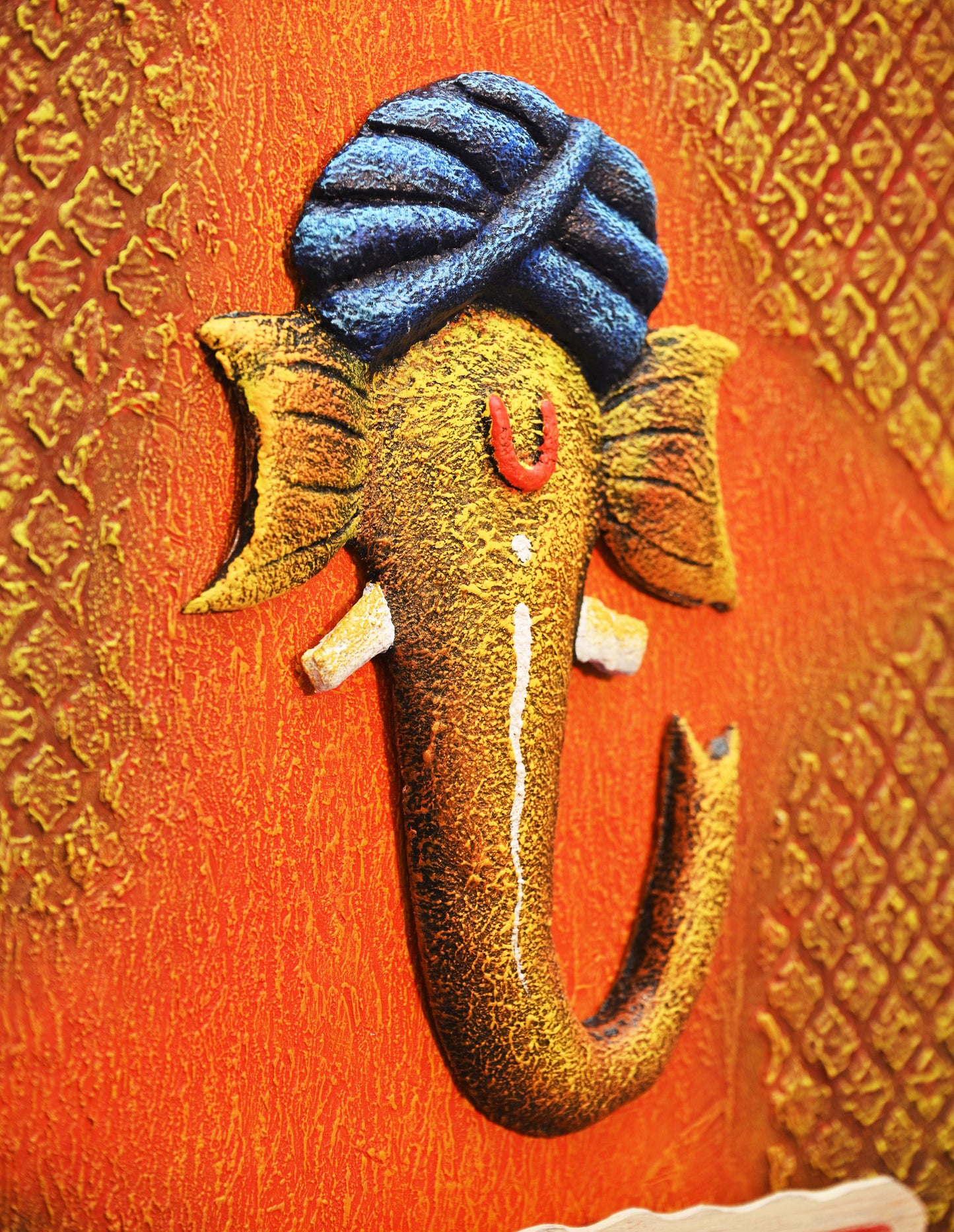 3D Wall Hanging | Lord Ganesha | Mantra Mural Wall Art