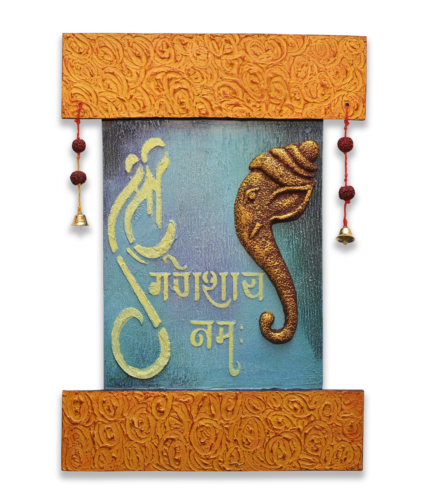 3D Wall Hanging | Lord Ganesha | Mantra Mural Wall Art