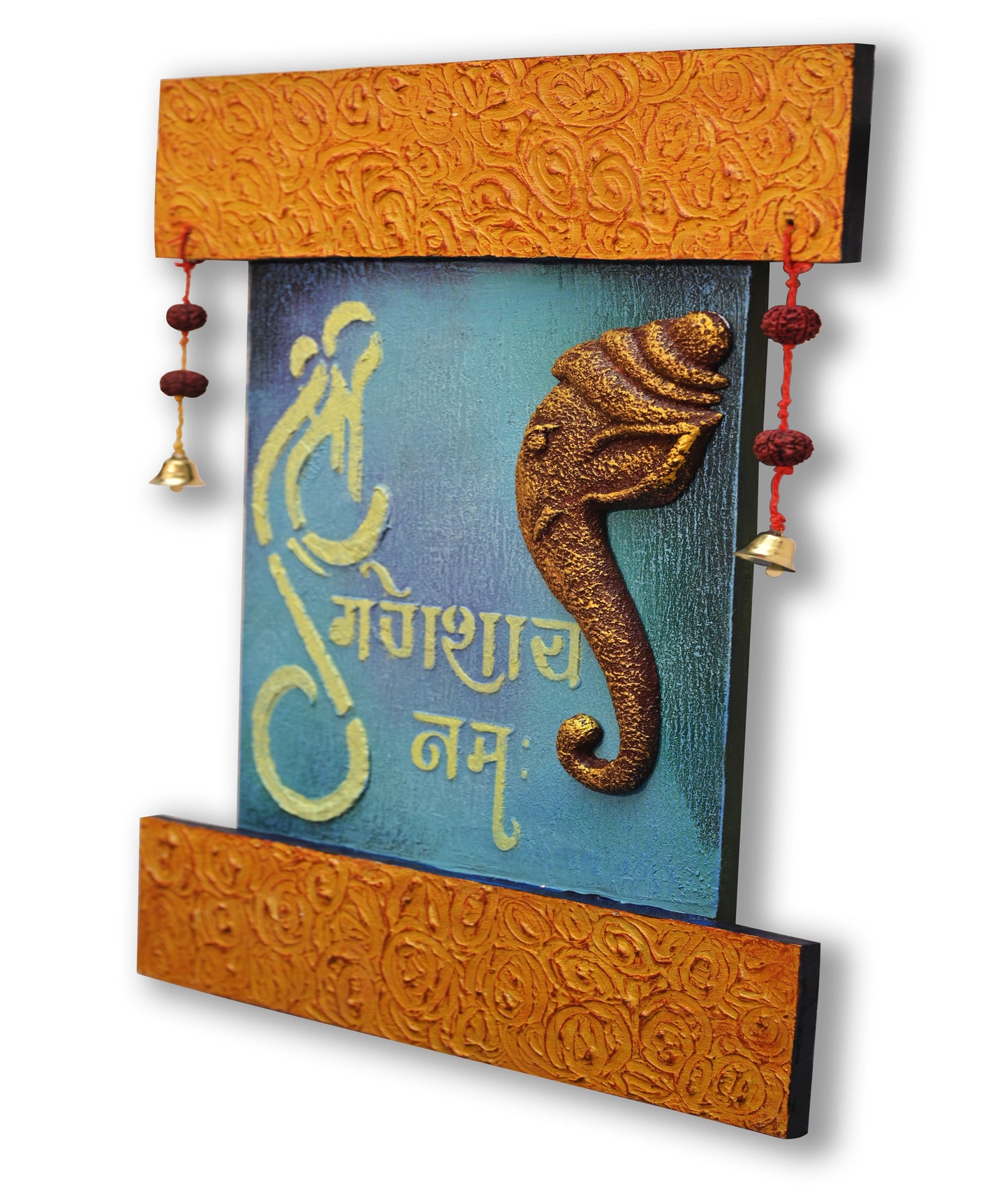 3D Wall Hanging | Lord Ganesha | Mantra Mural Wall Art