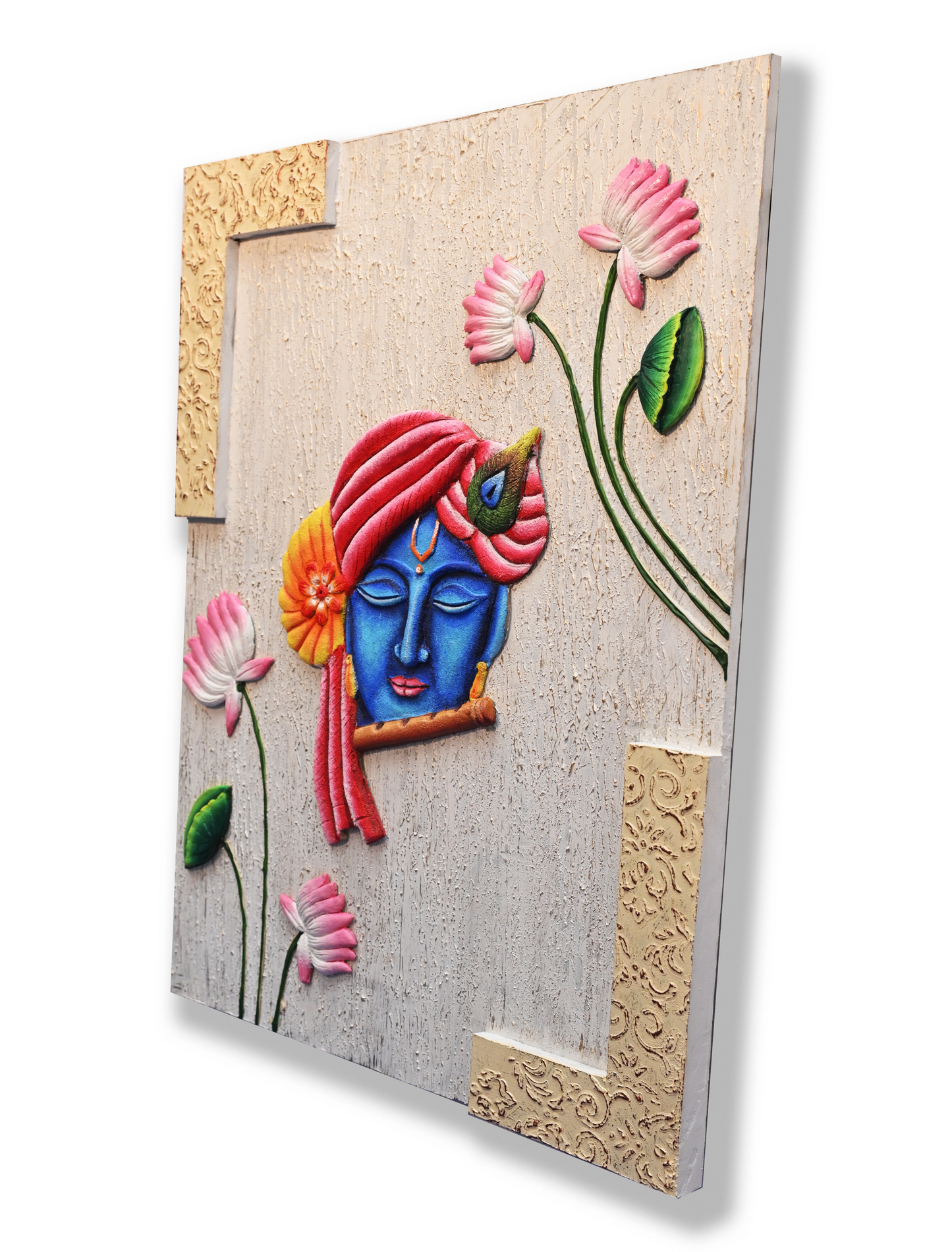 3D Shree Krishna Painting | Tranquility | Walls Decor