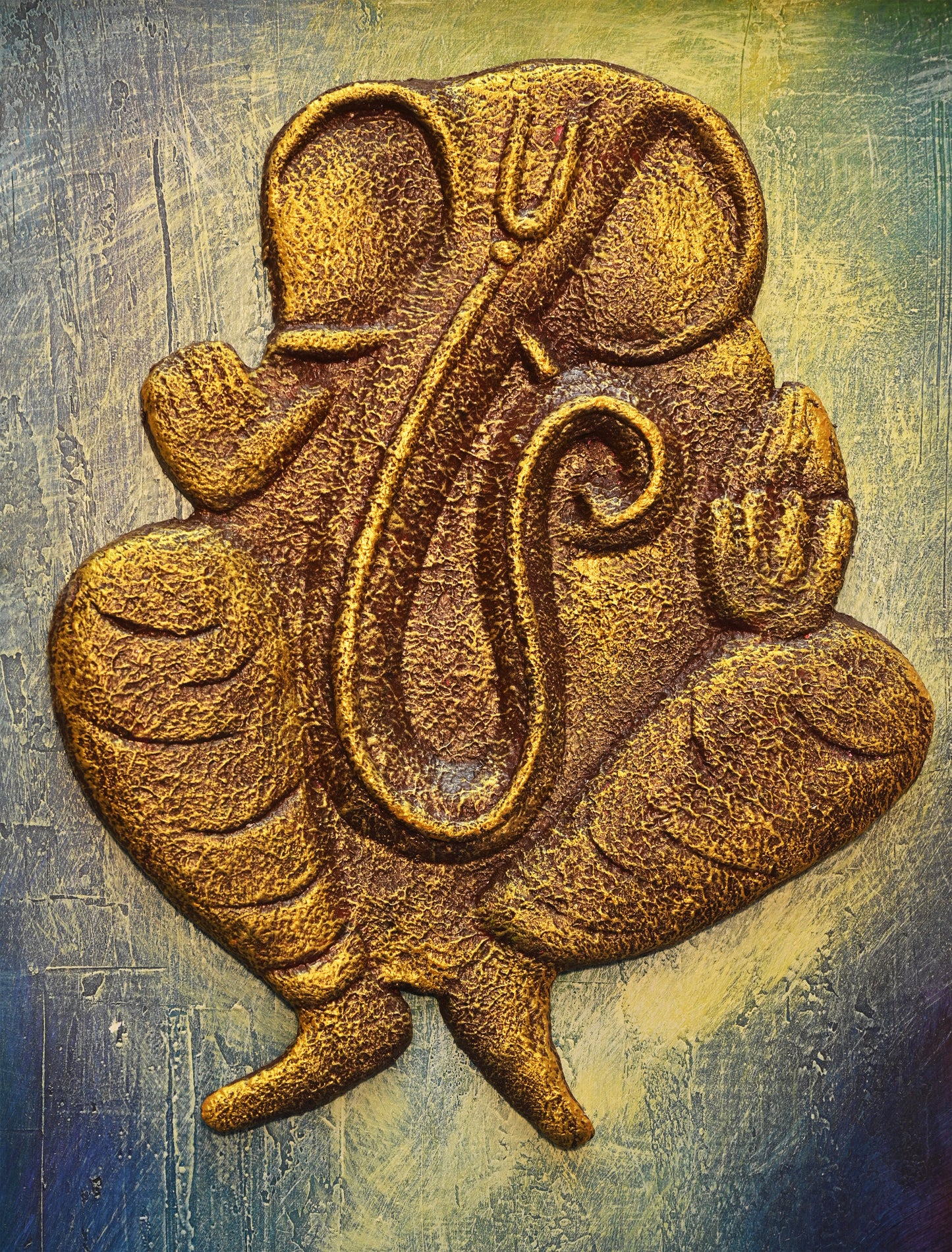 3D Wall Hanging | Lord Ganesha | Mantra Mural Wall Art